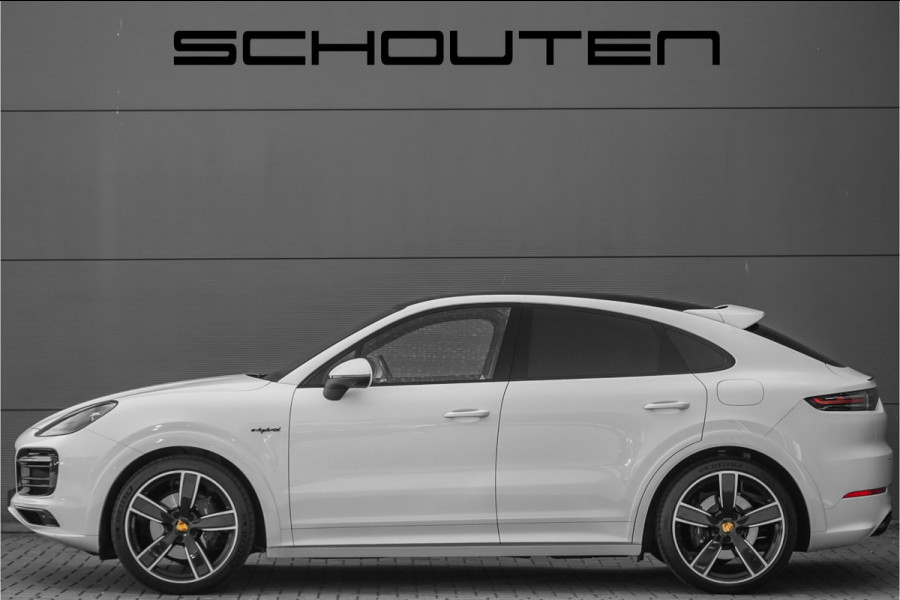 Porsche Cayenne Coupé 3.0 E-Hybrid Sport Design & Chrono 4WS ACC Stoelvent 22"