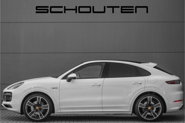 Porsche Cayenne Coupé 3.0 E-Hybrid Sport Design & Chrono 4WS ACC Stoelvent 22"
