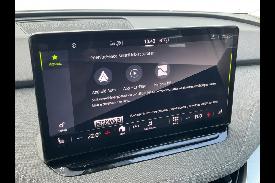 Škoda ENYAQ iV 60 SOH 94.5% Carplay Stoel/Stuurverw. Trekhaak Adapt.Cruise