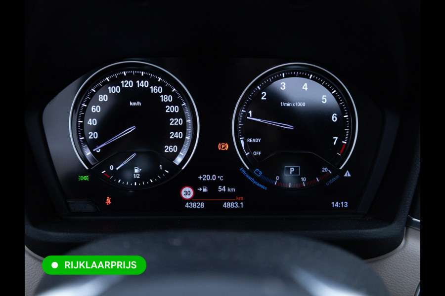 BMW X1 sDrive20i High Exec. X-Line | Afn. trekhaak | Panoramadak | Elec. verst stoel met geheugen | Camera | Elec. achterklep | Navigatie, Stoelverwarming, Headup, Climate control