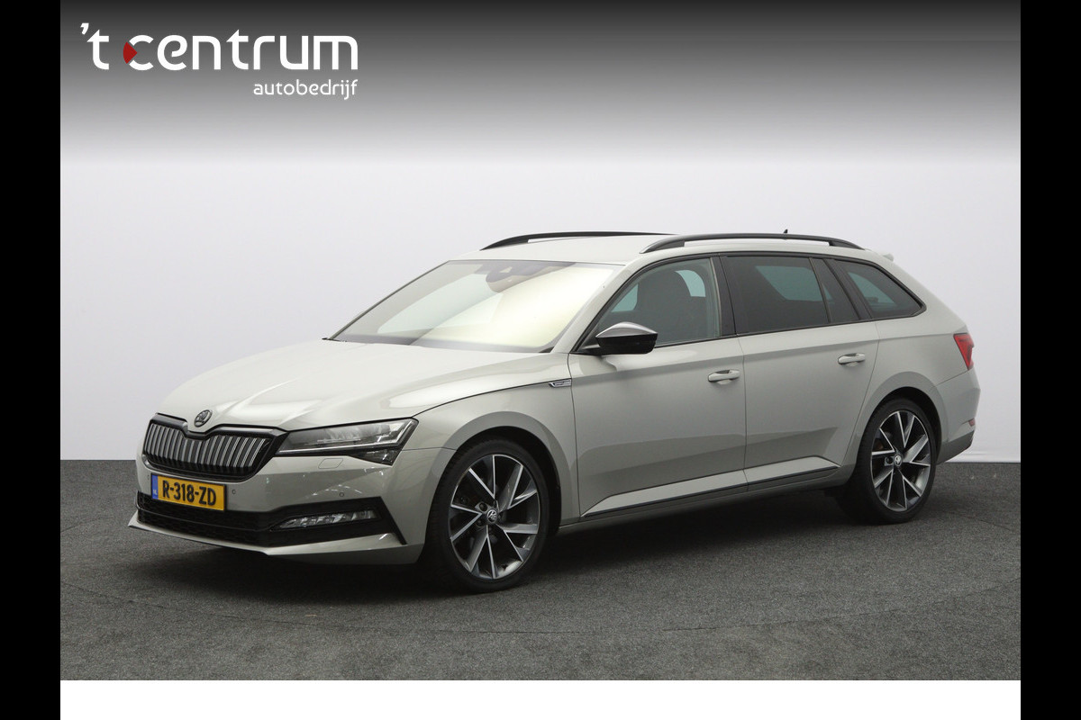 Škoda Superb Combi 1.4 TSI iV 218 PK Sportline Business PHEV, Kuipstoelen, Trekhaak, Memory, 4 x Stoelverwarming