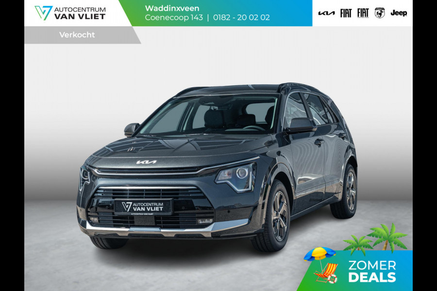 Kia Niro 1.6 GDi Hybrid DynamicLine | Zuinig! | Voorraad | Adapt. cruise & Climate controle | Navigatie | Camera