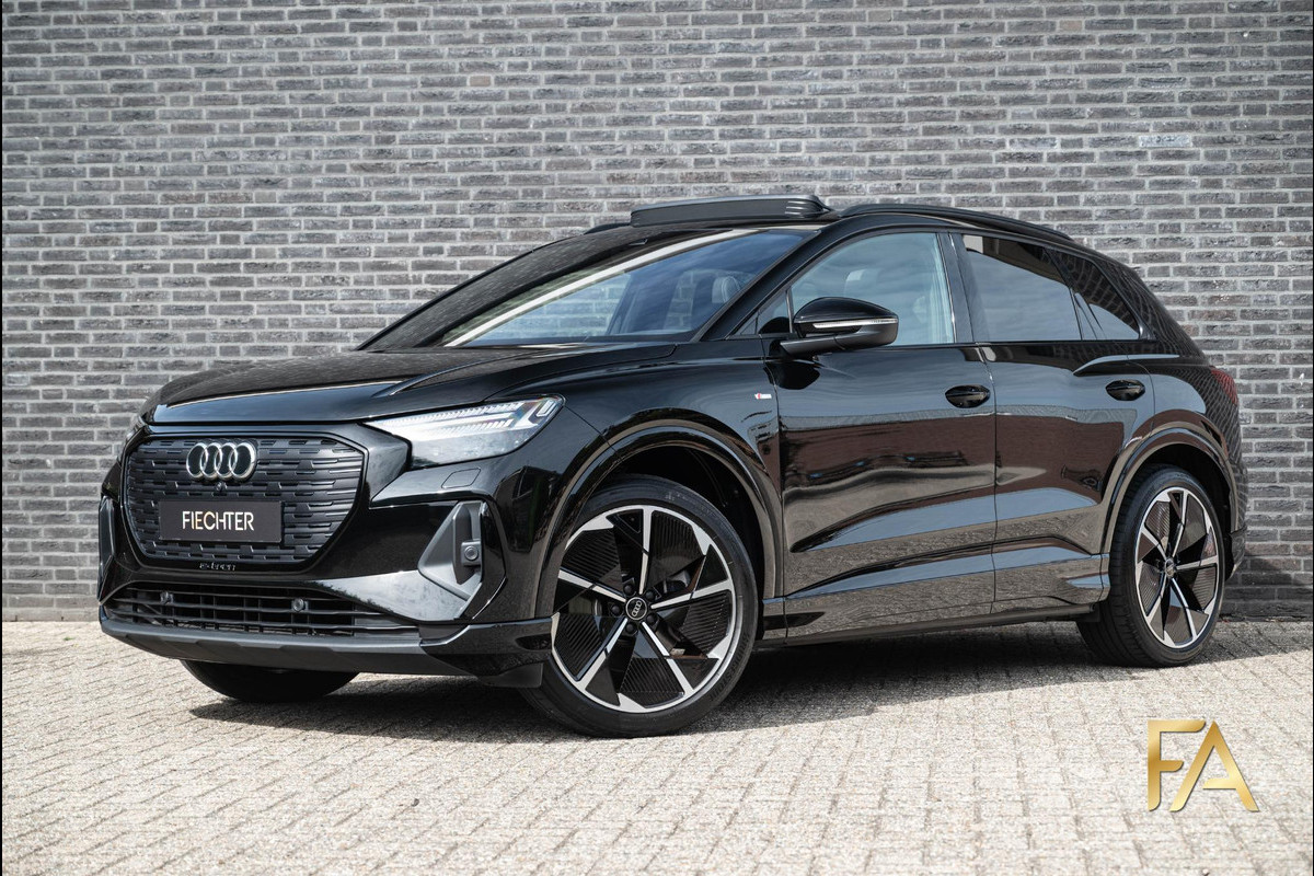 Audi Q4 e-tron 55 e-tron quattro S Line 340PK|Headup|Pano|21Inch