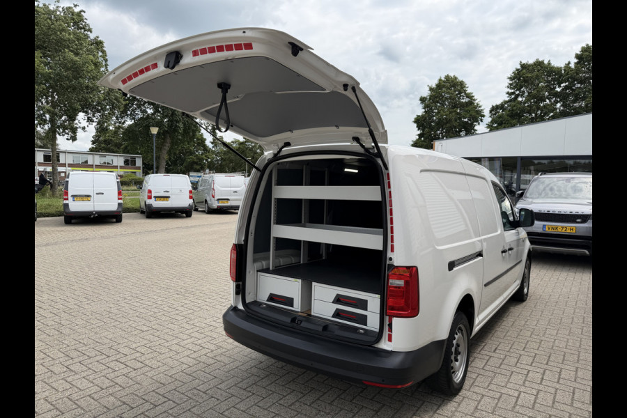Volkswagen Caddy 2.0 TDI 102pk L2H1 BMT Maxi / vaste prijs rijklaar € 11.950 ex btw / euro 6 / bpm vrij / lease vanaf € 201 / Flexmo ingerichte laadruimte / airco / cruise/ pdc achter