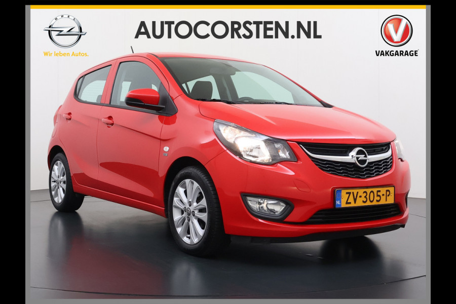 Opel KARL 74PK 5Drs Airco Cruise Control Bluetooth Isofix 120 Jaar Edition+ Lmv City Steer ESP Elek.Ramen+Spiegels 1e Eigenaar Dealeronderhouden Origineel Nederlandse Auto