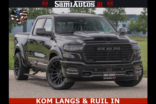 Dodge Ram 1500 Night Premium | Full Option | De Meest Luxe Pick-Up in zijn Klasse | Comfortabele Dubbele Cabine met Royale 5 Zitplaatsen | BPM vrij | Nu Leverbaar uit Voorraad | Voorraad Nr 2287 - 3384 | De specialist in Amerikaanse pick‑ups in Nederland en Europa.