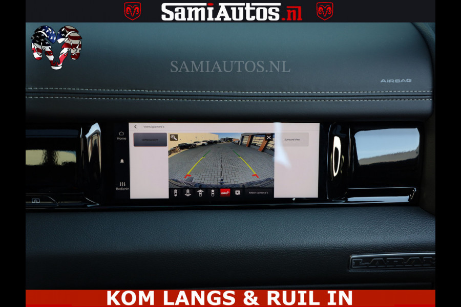 Dodge Ram 1500 Night Premium | Full Option | De Meest Luxe Pick-Up in zijn Klasse | Comfortabele Dubbele Cabine met Royale 5 Zitplaatsen | BPM vrij | Nu Leverbaar uit Voorraad | Voorraad Nr 2287 - 3384 | De specialist in Amerikaanse pick‑ups in Nederland en Europa.