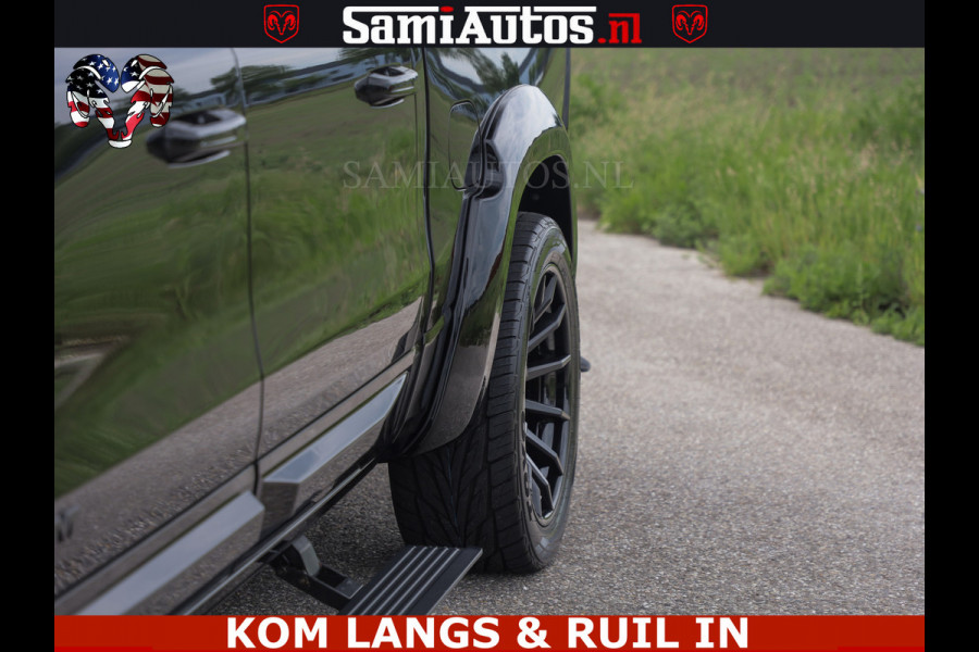 Dodge Ram 1500 Night Premium | Full Option | De Meest Luxe Pick-Up in zijn Klasse | Comfortabele Dubbele Cabine met Royale 5 Zitplaatsen | BPM vrij | Nu Leverbaar uit Voorraad | Voorraad Nr 2287 - 3384 | De specialist in Amerikaanse pick‑ups in Nederland en Europa.