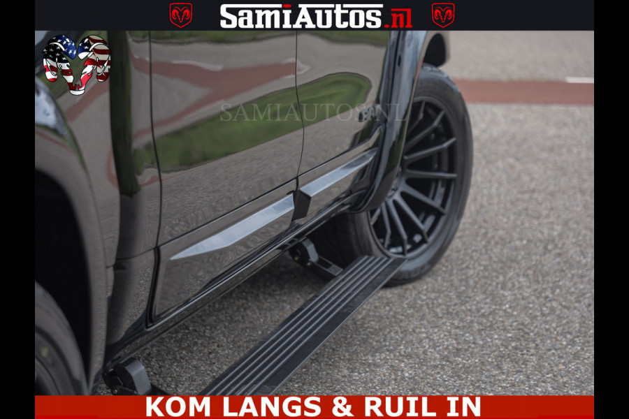Dodge Ram 1500 Night Premium | Full Option | De Meest Luxe Pick-Up in zijn Klasse | Comfortabele Dubbele Cabine met Royale 5 Zitplaatsen | BPM vrij | Nu Leverbaar uit Voorraad | Voorraad Nr 2287 - 3384 | De specialist in Amerikaanse pick‑ups in Nederland en Europa.