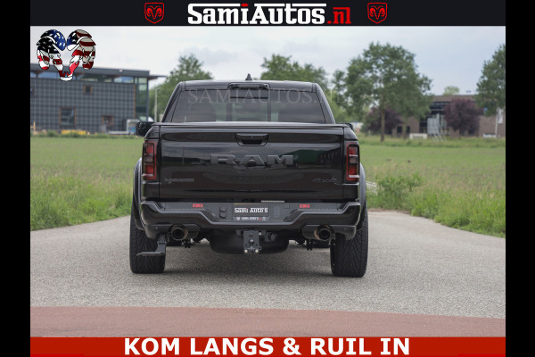 Dodge Ram 1500 Night Premium | Full Option | De Meest Luxe Pick-Up in zijn Klasse | Comfortabele Dubbele Cabine met Royale 5 Zitplaatsen | BPM vrij | Nu Leverbaar uit Voorraad | Voorraad Nr 2287 - 3384 | De specialist in Amerikaanse pick‑ups in Nederland en Europa.