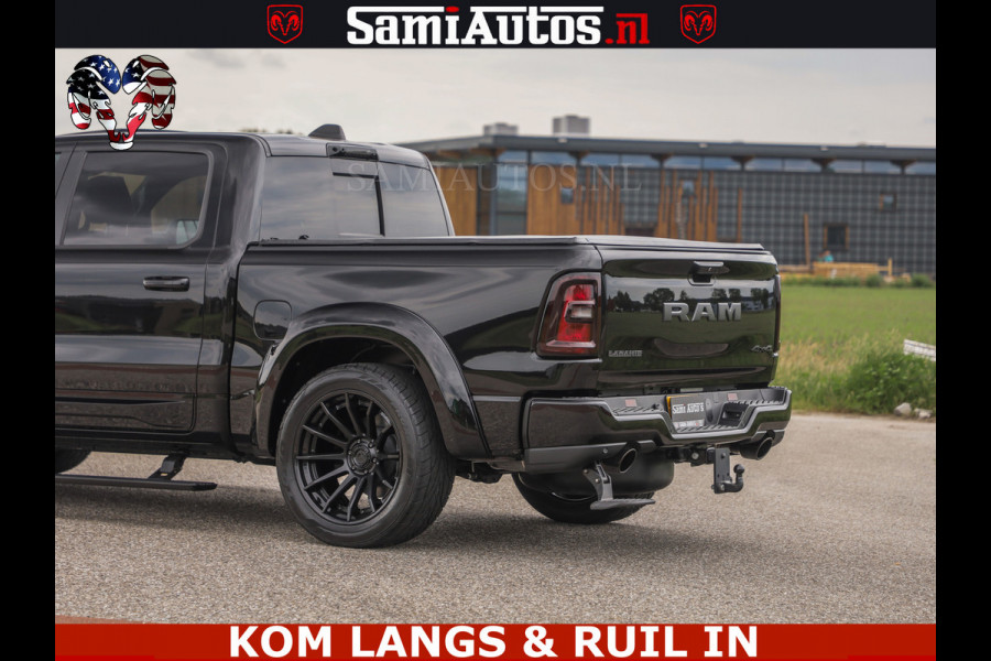 Dodge Ram 1500 Night Premium | Full Option | De Meest Luxe Pick-Up in zijn Klasse | Comfortabele Dubbele Cabine met Royale 5 Zitplaatsen | BPM vrij | Nu Leverbaar uit Voorraad | Voorraad Nr 2287 - 3384 | De specialist in Amerikaanse pick‑ups in Nederland en Europa.