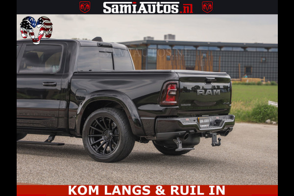 Dodge Ram 1500 Night Premium | Full Option | De Meest Luxe Pick-Up in zijn Klasse | Comfortabele Dubbele Cabine met Royale 5 Zitplaatsen | BPM vrij | Nu Leverbaar uit Voorraad | Voorraad Nr 2287 - 3384 | De specialist in Amerikaanse pick‑ups in Nederland en Europa.