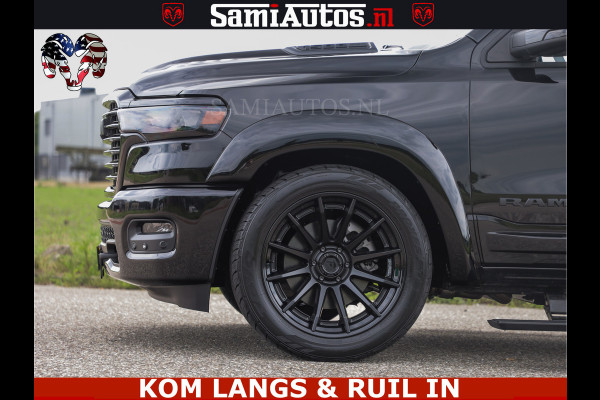 Dodge Ram 1500 Night Premium | Full Option | De Meest Luxe Pick-Up in zijn Klasse | Comfortabele Dubbele Cabine met Royale 5 Zitplaatsen | BPM vrij | Nu Leverbaar uit Voorraad | Voorraad Nr 2287 - 3384 | De specialist in Amerikaanse pick‑ups in Nederland en Europa.