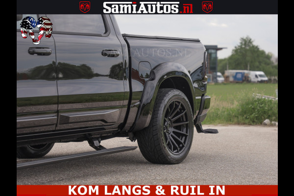 Dodge Ram 1500 Night Premium | Full Option | De Meest Luxe Pick-Up in zijn Klasse | Comfortabele Dubbele Cabine met Royale 5 Zitplaatsen | BPM vrij | Nu Leverbaar uit Voorraad | Voorraad Nr 2287 - 3384 | De specialist in Amerikaanse pick‑ups in Nederland en Europa.