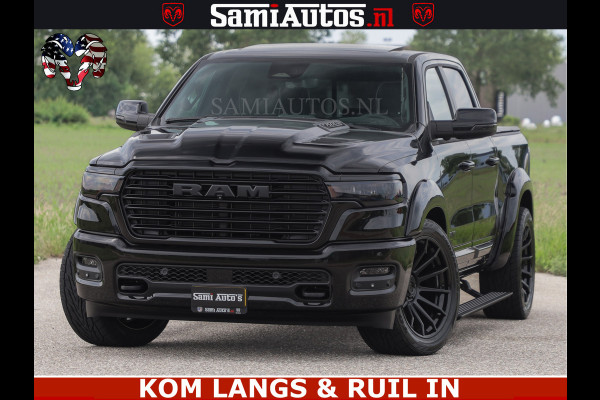 Dodge Ram 1500 Night Premium | Full Option | De Meest Luxe Pick-Up in zijn Klasse | Comfortabele Dubbele Cabine met Royale 5 Zitplaatsen | BPM vrij | Nu Leverbaar uit Voorraad | Voorraad Nr 2287 - 3384 | De specialist in Amerikaanse pick‑ups in Nederland en Europa.