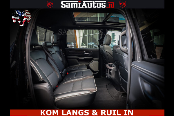 Dodge Ram 1500 Night Premium | Full Option | De Meest Luxe Pick-Up in zijn Klasse | Comfortabele Dubbele Cabine met Royale 5 Zitplaatsen | BPM vrij | Nu Leverbaar uit Voorraad | Voorraad Nr 2287 - 3384 | De specialist in Amerikaanse pick‑ups in Nederland en Europa.