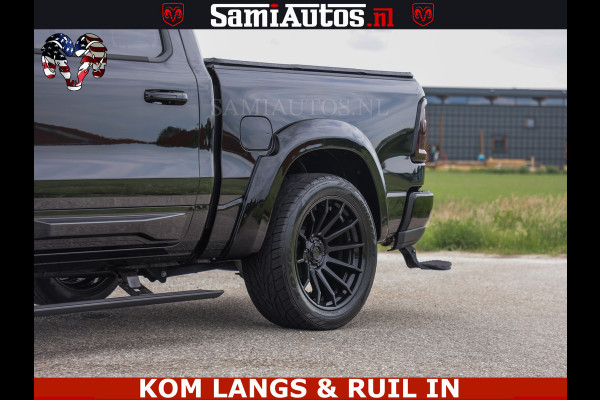 Dodge Ram 1500 Night Premium | Full Option | De Meest Luxe Pick-Up in zijn Klasse | Comfortabele Dubbele Cabine met Royale 5 Zitplaatsen | BPM vrij | Nu Leverbaar uit Voorraad | Voorraad Nr 2287 - 3384 | De specialist in Amerikaanse pick‑ups in Nederland en Europa.