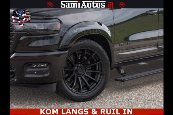 Dodge Ram 1500 Night Premium | Full Option | De Meest Luxe Pick-Up in zijn Klasse | Comfortabele Dubbele Cabine met Royale 5 Zitplaatsen | BPM vrij | Nu Leverbaar uit Voorraad | Voorraad Nr 2287 - 3384 | De specialist in Amerikaanse pick‑ups in Nederland en Europa.