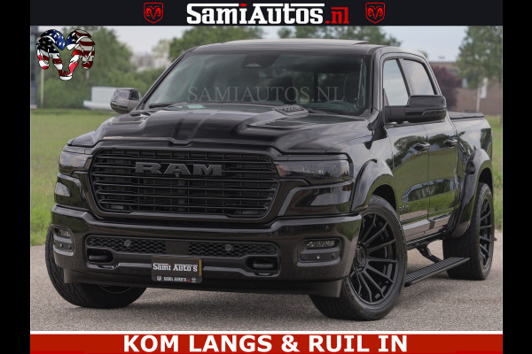 Dodge Ram 1500 Night Premium | Full Option | De Meest Luxe Pick-Up in zijn Klasse | Comfortabele Dubbele Cabine met Royale 5 Zitplaatsen | BPM vrij | Nu Leverbaar uit Voorraad | Voorraad Nr 2287 - 3384 | De specialist in Amerikaanse pick‑ups in Nederland en Europa.