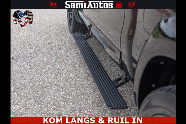 Dodge Ram 1500 Night Premium | Full Option | De Meest Luxe Pick-Up in zijn Klasse | Comfortabele Dubbele Cabine met Royale 5 Zitplaatsen | BPM vrij | Nu Leverbaar uit Voorraad | Voorraad Nr 2287 - 3384 | De specialist in Amerikaanse pick‑ups in Nederland en Europa.