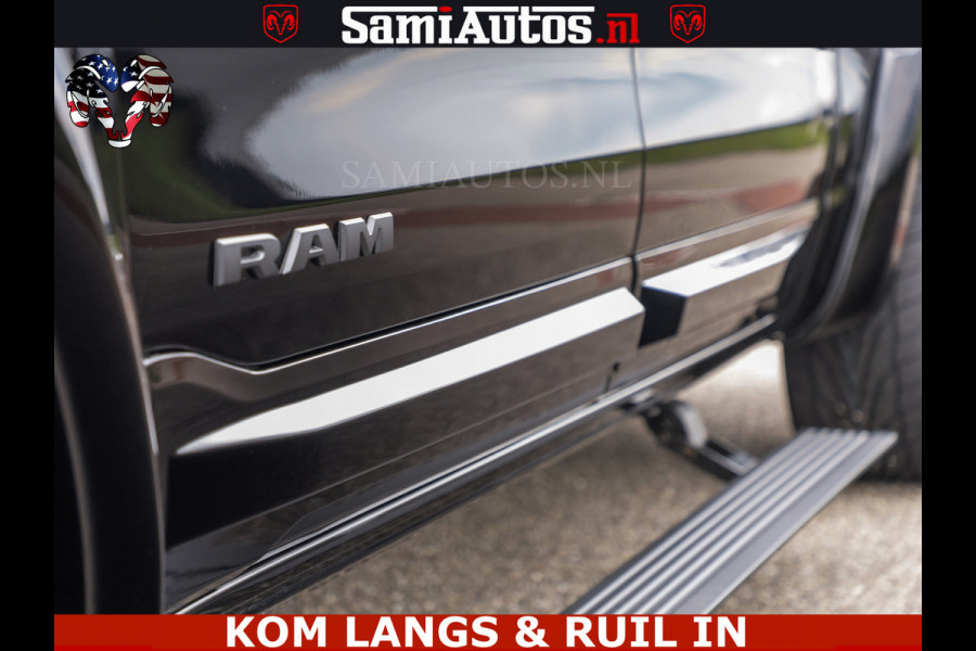 Dodge Ram 1500 Night Premium | Full Option | De Meest Luxe Pick-Up in zijn Klasse | Comfortabele Dubbele Cabine met Royale 5 Zitplaatsen | BPM vrij | Nu Leverbaar uit Voorraad | Voorraad Nr 2287 - 3384 | De specialist in Amerikaanse pick‑ups in Nederland en Europa.