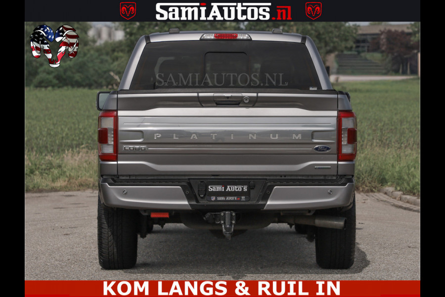 Ford USA F-150 PLATINUM | MASSAGE | PANO | GROOTSCHERM | COMFORT STOELEN | ADAPTIVE CRUISE | DC | DUBBELE CABINE | FACELIFT MODEL | GROOT SCHERM | 5 PERSOONS | DC | DASH CAM | MASSAGE | | De specialist in Amerikaanse pick‑ups in Nederland en Europa.