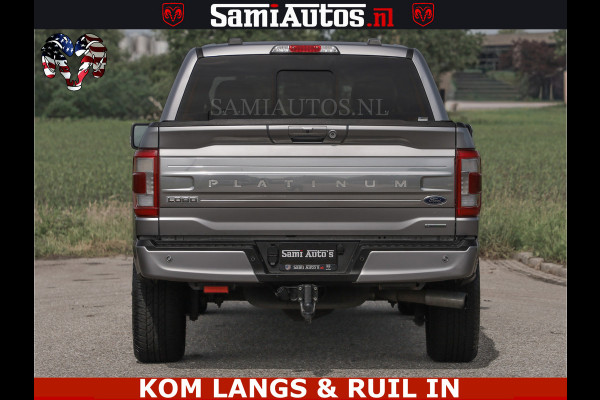 Ford USA F-150 PLATINUM | MASSAGE | PANO | GROOTSCHERM | COMFORT STOELEN | ADAPTIVE CRUISE | DC | DUBBELE CABINE | FACELIFT MODEL | GROOT SCHERM | 5 PERSOONS | DC | DASH CAM | MASSAGE | | De specialist in Amerikaanse pick‑ups in Nederland en Europa.