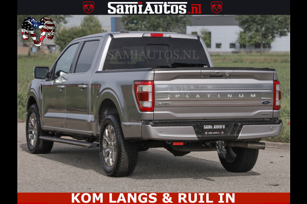 Ford USA F-150 PLATINUM | MASSAGE | PANO | GROOTSCHERM | COMFORT STOELEN | ADAPTIVE CRUISE | DC | DUBBELE CABINE | FACELIFT MODEL | GROOT SCHERM | 5 PERSOONS | DC | DASH CAM | MASSAGE | | De specialist in Amerikaanse pick‑ups in Nederland en Europa.