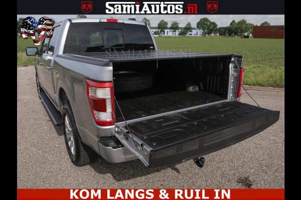 Ford USA F-150 PLATINUM | MASSAGE | PANO | GROOTSCHERM | COMFORT STOELEN | ADAPTIVE CRUISE | DC | DUBBELE CABINE | FACELIFT MODEL | GROOT SCHERM | 5 PERSOONS | DC | DASH CAM | MASSAGE | | De specialist in Amerikaanse pick‑ups in Nederland en Europa.