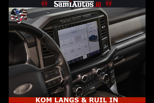 Ford USA F-150 PLATINUM | MASSAGE | PANO | GROOTSCHERM | COMFORT STOELEN | ADAPTIVE CRUISE | DC | DUBBELE CABINE | FACELIFT MODEL | GROOT SCHERM | 5 PERSOONS | DC | DASH CAM | MASSAGE | | De specialist in Amerikaanse pick‑ups in Nederland en Europa.