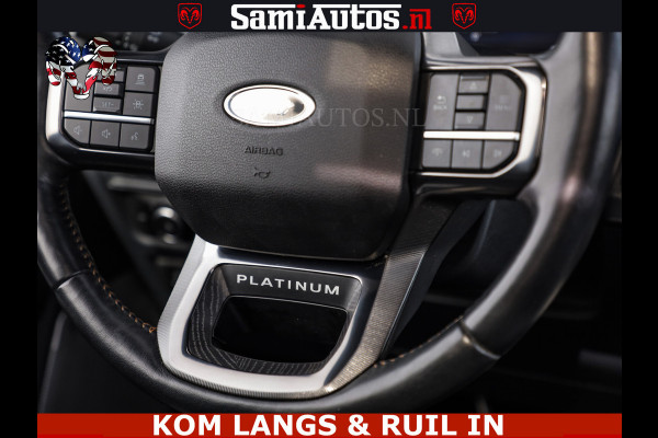 Ford USA F-150 PLATINUM | MASSAGE | PANO | GROOTSCHERM | COMFORT STOELEN | ADAPTIVE CRUISE | DC | DUBBELE CABINE | FACELIFT MODEL | GROOT SCHERM | 5 PERSOONS | DC | DASH CAM | MASSAGE | | De specialist in Amerikaanse pick‑ups in Nederland en Europa.