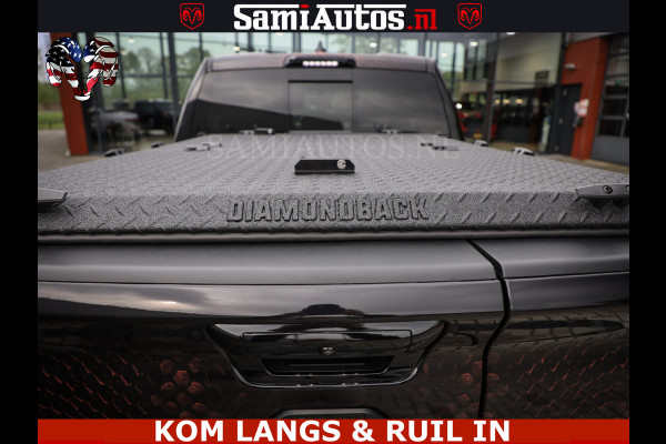 Dodge Ram Limited Night High Output 540HP 706Nm | Massage + Full Option | De Meest Luxe en Volle Pick-Up in zijn Klasse | Comfortabele Dubbele Cabine met Royale 5 Zitplaatsen | BPM vrij | Nu Leverbaar uit Voorraad | Voorraad Nr 2335 - 5153 | De specialist in Amerikaanse pick‑ups in Nederland en Europa.
