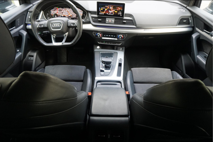 Audi Q5 55 TFSI e quattro Competition Aut7 | Trekhaak | B&O | S-line | Virtual Cockpit | Adaptive cruise | Sfeerverlichting |