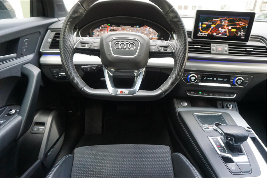 Audi Q5 55 TFSI e quattro Competition Aut7 | Trekhaak | B&O | S-line | Virtual Cockpit | Adaptive cruise | Sfeerverlichting |