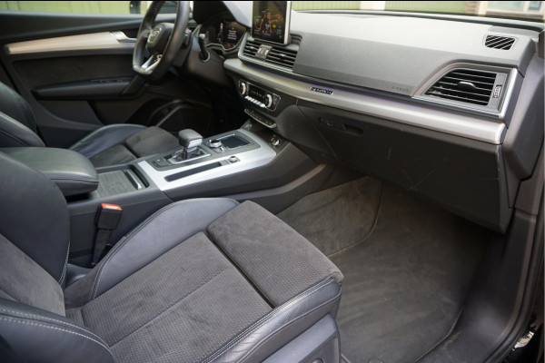 Audi Q5 55 TFSI e quattro Competition Aut7 | Trekhaak | B&O | S-line | Virtual Cockpit | Adaptive cruise | Sfeerverlichting |