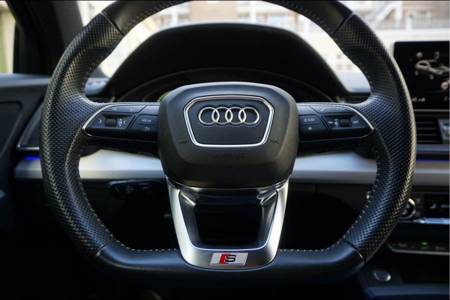 Audi Q5 55 TFSI e quattro Competition Aut7 | Trekhaak | B&O | S-line | Virtual Cockpit | Adaptive cruise | Sfeerverlichting |