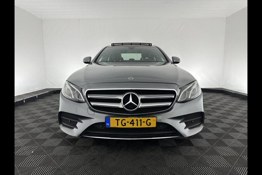 Mercedes-Benz E-Klasse 220 d AMG-Line (INCL-BTW ) Aut. *PANO | FULL-LED | LEATHER-MICROFIBRE | WIDE-COCKPIT | NAVI-FULLMAP | AMBIENTLIGHT | HEATED-SPORTSEATS | ECC | SHIFTPADDLES | PDC | CRUISE | 19"ALU*