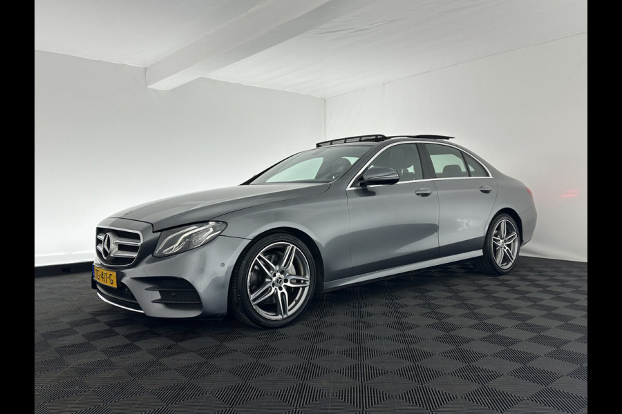 Mercedes-Benz E-Klasse 220 d AMG-Line (INCL-BTW ) Aut. *PANO | FULL-LED | LEATHER-MICROFIBRE | WIDE-COCKPIT | NAVI-FULLMAP | AMBIENTLIGHT | HEATED-SPORTSEATS | ECC | SHIFTPADDLES | PDC | CRUISE | 19"ALU*
