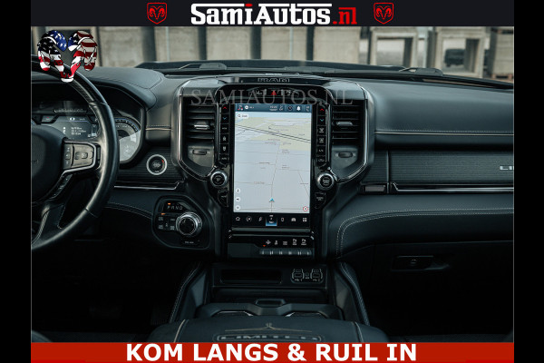 Dodge Ram LIMITED | 5.7 V8 HEMI 402PK | TUFF WIELEN | MEEST VOLLE LIMITED | PRACHTIGE KLEUR GRANITE CRYSTAL PEARL | CREW CAB | DUBBELE CABINE DC 5 PERSOONS | CREW CAB 5 PERSOONS | DUBBELE CABINE DC | MEEST ROYALE EN COMFORTABELE BEDRIJFSAUTO | HEAD-UP | LUCHTVERING | RONDOM CAMERA | MWK KLEP | PANORAMA DAK | | De specialist in Amerikaanse pick‑ups in Nederland en Europa.