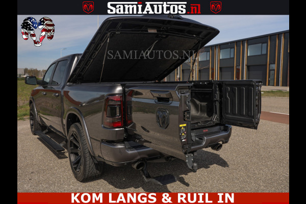 Dodge Ram LIMITED | 5.7 V8 HEMI 402PK | TUFF WIELEN | MEEST VOLLE LIMITED | PRACHTIGE KLEUR GRANITE CRYSTAL PEARL | CREW CAB | DUBBELE CABINE DC 5 PERSOONS | CREW CAB 5 PERSOONS | DUBBELE CABINE DC | MEEST ROYALE EN COMFORTABELE BEDRIJFSAUTO | HEAD-UP | LUCHTVERING | RONDOM CAMERA | MWK KLEP | PANORAMA DAK | | De specialist in Amerikaanse pick‑ups in Nederland en Europa.