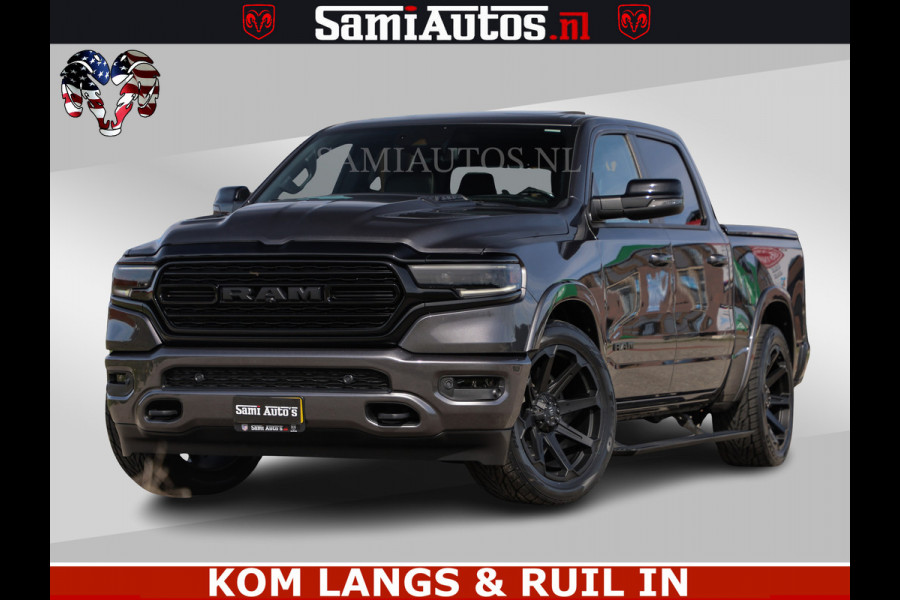Dodge Ram LIMITED | 5.7 V8 HEMI 402PK | TUFF WIELEN | MEEST VOLLE LIMITED | PRACHTIGE KLEUR GRANITE CRYSTAL PEARL | CREW CAB | DUBBELE CABINE DC 5 PERSOONS | CREW CAB 5 PERSOONS | DUBBELE CABINE DC | MEEST ROYALE EN COMFORTABELE BEDRIJFSAUTO | HEAD-UP | LUCHTVERING | RONDOM CAMERA | MWK KLEP | PANORAMA DAK | | De specialist in Amerikaanse pick‑ups in Nederland en Europa.