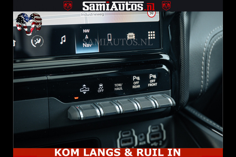 Dodge Ram LIMITED | 5.7 V8 HEMI 402PK | TUFF WIELEN | MEEST VOLLE LIMITED | PRACHTIGE KLEUR GRANITE CRYSTAL PEARL | CREW CAB | DUBBELE CABINE DC 5 PERSOONS | CREW CAB 5 PERSOONS | DUBBELE CABINE DC | MEEST ROYALE EN COMFORTABELE BEDRIJFSAUTO | HEAD-UP | LUCHTVERING | RONDOM CAMERA | MWK KLEP | PANORAMA DAK | | De specialist in Amerikaanse pick‑ups in Nederland en Europa.