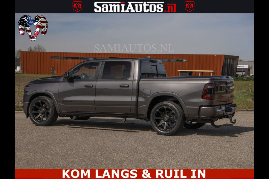 Dodge Ram LIMITED | 5.7 V8 HEMI 402PK | TUFF WIELEN | MEEST VOLLE LIMITED | PRACHTIGE KLEUR GRANITE CRYSTAL PEARL | CREW CAB | DUBBELE CABINE DC 5 PERSOONS | CREW CAB 5 PERSOONS | DUBBELE CABINE DC | MEEST ROYALE EN COMFORTABELE BEDRIJFSAUTO | HEAD-UP | LUCHTVERING | RONDOM CAMERA | MWK KLEP | PANORAMA DAK | | De specialist in Amerikaanse pick‑ups in Nederland en Europa.