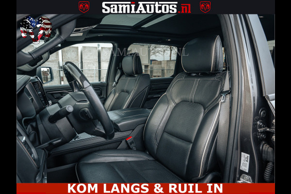 Dodge Ram LIMITED | 5.7 V8 HEMI 402PK | TUFF WIELEN | MEEST VOLLE LIMITED | PRACHTIGE KLEUR GRANITE CRYSTAL PEARL | CREW CAB | DUBBELE CABINE DC 5 PERSOONS | CREW CAB 5 PERSOONS | DUBBELE CABINE DC | MEEST ROYALE EN COMFORTABELE BEDRIJFSAUTO | HEAD-UP | LUCHTVERING | RONDOM CAMERA | MWK KLEP | PANORAMA DAK | | De specialist in Amerikaanse pick‑ups in Nederland en Europa.
