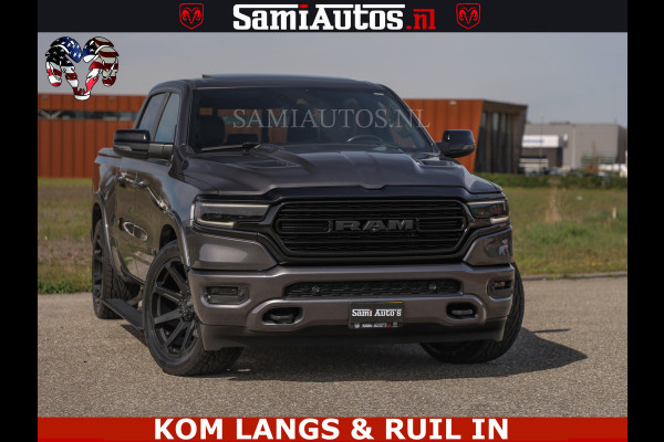 Dodge Ram LIMITED | 5.7 V8 HEMI 402PK | TUFF WIELEN | MEEST VOLLE LIMITED | PRACHTIGE KLEUR GRANITE CRYSTAL PEARL | CREW CAB | DUBBELE CABINE DC 5 PERSOONS | CREW CAB 5 PERSOONS | DUBBELE CABINE DC | MEEST ROYALE EN COMFORTABELE BEDRIJFSAUTO | HEAD-UP | LUCHTVERING | RONDOM CAMERA | MWK KLEP | PANORAMA DAK | | De specialist in Amerikaanse pick‑ups in Nederland en Europa.