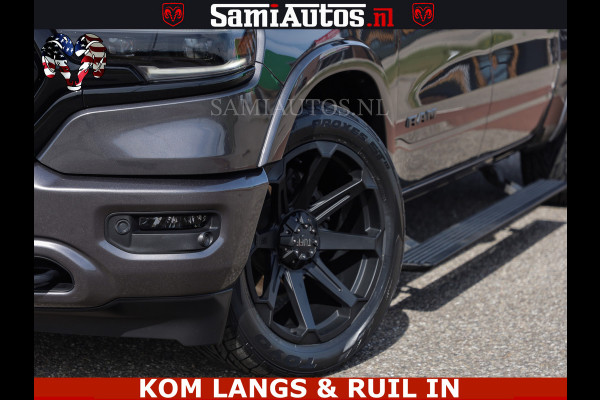 Dodge Ram LIMITED | 5.7 V8 HEMI 402PK | TUFF WIELEN | MEEST VOLLE LIMITED | PRACHTIGE KLEUR GRANITE CRYSTAL PEARL | CREW CAB | DUBBELE CABINE DC 5 PERSOONS | CREW CAB 5 PERSOONS | DUBBELE CABINE DC | MEEST ROYALE EN COMFORTABELE BEDRIJFSAUTO | HEAD-UP | LUCHTVERING | RONDOM CAMERA | MWK KLEP | PANORAMA DAK | | De specialist in Amerikaanse pick‑ups in Nederland en Europa.