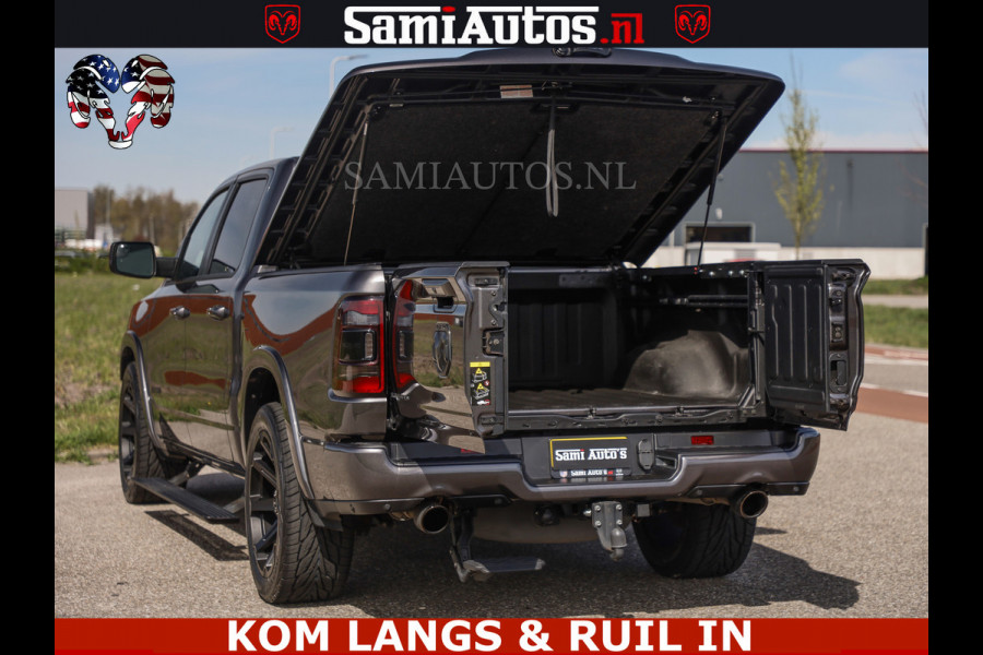Dodge Ram LIMITED | 5.7 V8 HEMI 402PK | TUFF WIELEN | MEEST VOLLE LIMITED | PRACHTIGE KLEUR GRANITE CRYSTAL PEARL | CREW CAB | DUBBELE CABINE DC 5 PERSOONS | CREW CAB 5 PERSOONS | DUBBELE CABINE DC | MEEST ROYALE EN COMFORTABELE BEDRIJFSAUTO | HEAD-UP | LUCHTVERING | RONDOM CAMERA | MWK KLEP | PANORAMA DAK | | De specialist in Amerikaanse pick‑ups in Nederland en Europa.