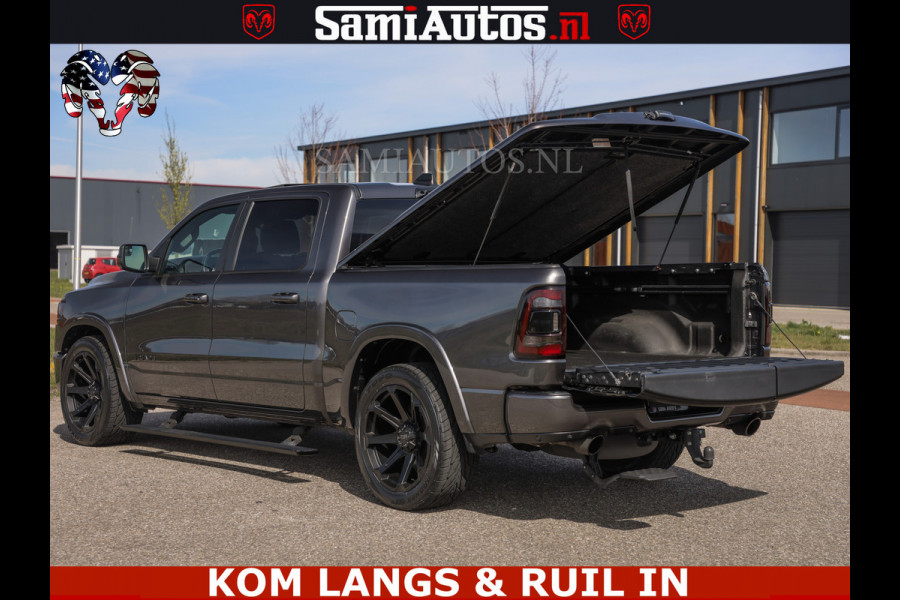 Dodge Ram LIMITED | 5.7 V8 HEMI 402PK | TUFF WIELEN | MEEST VOLLE LIMITED | PRACHTIGE KLEUR GRANITE CRYSTAL PEARL | CREW CAB | DUBBELE CABINE DC 5 PERSOONS | CREW CAB 5 PERSOONS | DUBBELE CABINE DC | MEEST ROYALE EN COMFORTABELE BEDRIJFSAUTO | HEAD-UP | LUCHTVERING | RONDOM CAMERA | MWK KLEP | PANORAMA DAK | | De specialist in Amerikaanse pick‑ups in Nederland en Europa.