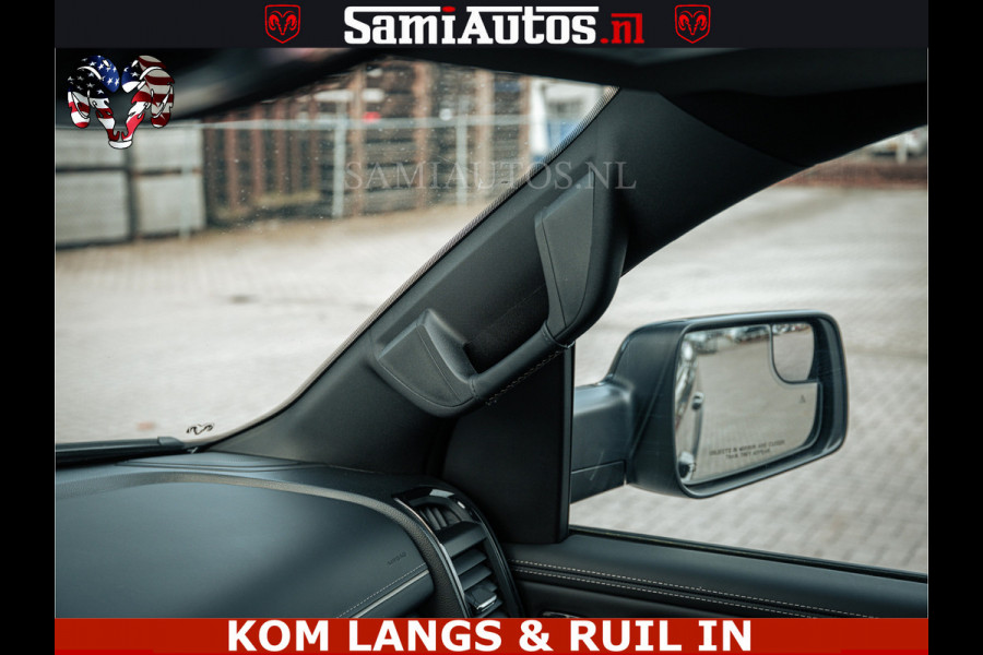 Dodge Ram LIMITED | 5.7 V8 HEMI 402PK | TUFF WIELEN | MEEST VOLLE LIMITED | PRACHTIGE KLEUR GRANITE CRYSTAL PEARL | CREW CAB | DUBBELE CABINE DC 5 PERSOONS | CREW CAB 5 PERSOONS | DUBBELE CABINE DC | MEEST ROYALE EN COMFORTABELE BEDRIJFSAUTO | HEAD-UP | LUCHTVERING | RONDOM CAMERA | MWK KLEP | PANORAMA DAK | | De specialist in Amerikaanse pick‑ups in Nederland en Europa.