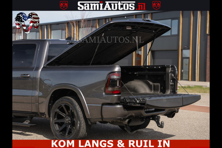 Dodge Ram LIMITED | 5.7 V8 HEMI 402PK | TUFF WIELEN | MEEST VOLLE LIMITED | PRACHTIGE KLEUR GRANITE CRYSTAL PEARL | CREW CAB | DUBBELE CABINE DC 5 PERSOONS | CREW CAB 5 PERSOONS | DUBBELE CABINE DC | MEEST ROYALE EN COMFORTABELE BEDRIJFSAUTO | HEAD-UP | LUCHTVERING | RONDOM CAMERA | MWK KLEP | PANORAMA DAK | | De specialist in Amerikaanse pick‑ups in Nederland en Europa.